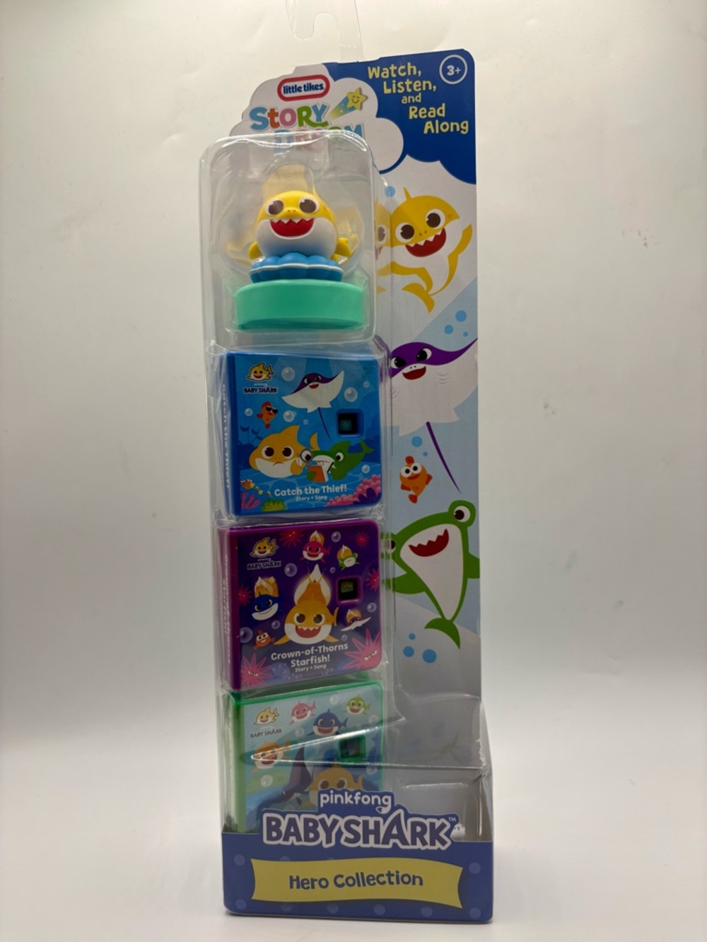 Baby Shark watch listen and read along   Toy - Yellow